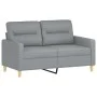 Light gray fabric 2-seater sofa, 120 cm by , Sofas - Ref: Foro24-359227, Price: 194,73 €, Discount: %