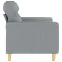 Light gray fabric 2-seater sofa, 120 cm by , Sofas - Ref: Foro24-359227, Price: 194,73 €, Discount: %