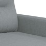 2-Sitzer-Sofa aus hellgrauem Stoff 120 cm von , Sofas - Ref: Foro24-359227, Preis: 201,02 €, Rabatt: %