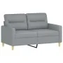 2-piece light gray fabric sofa set with cushions by , Sofas - Ref: Foro24-3201568, Price: 417,17 €, Discount: %