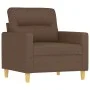4-piece brown fabric sofa set with cushions by , Sofas - Ref: Foro24-3201563, Price: 656,00 €, Discount: %