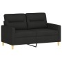 2-piece sofa set with black fabric cushions by , Sofas - Ref: Foro24-3201604, Price: 470,42 €, Discount: %