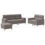 Set Sofas mit Kissen 3 Stück taupegrauer Stoff von , Sofas - Ref: Foro24-3201631, Preis: 531,21 €, Rabatt: %