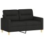 3-piece sofa set with black fabric cushions by , Sofas - Ref: Foro24-3201580, Price: 441,78 €, Discount: %