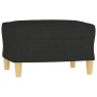 3-piece sofa set with black fabric cushions by , Sofas - Ref: Foro24-3201580, Price: 441,78 €, Discount: %