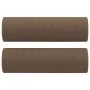 Three-piece sofa set with brown fabric cushions. by , Sofas - Ref: Foro24-3201627, Price: 521,22 €, Discount: %