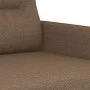 Three-piece sofa set with brown fabric cushions. by , Sofas - Ref: Foro24-3201627, Price: 521,22 €, Discount: %