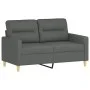 3-piece dark gray fabric sofa set with cushions by , Sofas - Ref: Foro24-3201537, Price: 608,93 €, Discount: %