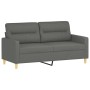Set Sofas mit Kissen 3 Stück dunkelgrauer Stoff von , Sofas - Ref: Foro24-3201577, Preis: 443,31 €, Rabatt: %