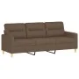2-piece brown fabric sofa set with cushions by , Sofas - Ref: Foro24-3201619, Price: 483,26 €, Discount: %