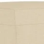 Sofa set with cushions 3 pieces cream fabric by , Sofas - Ref: Foro24-3201610, Price: 519,60 €, Discount: %
