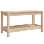 Garden bench solid pine wood 82.5x35x45 cm by , garden benches - Ref: Foro24-832377, Price: 59,87 €, Discount: %