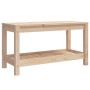 Gartenbank aus massivem Kiefernholz 82,5x35x45 cm von , Gartenbänke - Ref: Foro24-832377, Preis: 59,97 €, Rabatt: %