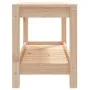 Garden bench solid pine wood 82.5x35x45 cm by , garden benches - Ref: Foro24-832377, Price: 59,87 €, Discount: %