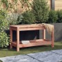 Douglasie Gartenbank aus massivem Tannenholz 82,5x35x45 cm von , Gartenbänke - Ref: Foro24-832380, Preis: 76,27 €, Rabatt: %