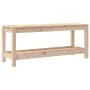 Gartenbank aus massivem Kiefernholz, 108 x 35 x 45 cm von , Gartenbänke - Ref: Foro24-832382, Preis: 84,86 €, Rabatt: %