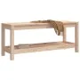 Gartenbank aus massivem Kiefernholz, 108 x 35 x 45 cm von , Gartenbänke - Ref: Foro24-832382, Preis: 84,86 €, Rabatt: %