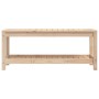 Banco de jardín de madera maciza de pino 108x35x45 cm de , Bancos de jardín - Ref: Foro24-832382, Precio: 85,81 €