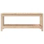 Gartenbank aus massivem Kiefernholz, 108 x 35 x 45 cm von , Gartenbänke - Ref: Foro24-832382, Preis: 84,86 €, Rabatt: %
