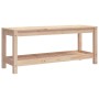 Banco de jardín de madera maciza de pino 108x35x45 cm de , Bancos de jardín - Ref: Foro24-832382, Precio: 85,81 €