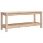 Gartenbank aus massivem Kiefernholz, 108 x 35 x 45 cm von , Gartenbänke - Ref: Foro24-832382, Preis: 84,86 €, Rabatt: %