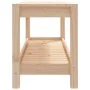 Gartenbank aus massivem Kiefernholz, 108 x 35 x 45 cm von , Gartenbänke - Ref: Foro24-832382, Preis: 84,86 €, Rabatt: %