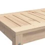 Gartenbank aus massivem Kiefernholz, 108 x 35 x 45 cm von , Gartenbänke - Ref: Foro24-832382, Preis: 84,86 €, Rabatt: %