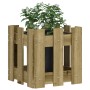 Pflanzgefäßzaun Design imprägniertes Kiefernholz 30x30x30 cm von , Töpfe und Pflanzgefäße - Ref: Foro24-832446, Preis: 19,58 ...