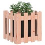 Jardinera con diseño de valla madera maciza Douglas 40x40x40 cm de , Maceteros y jardineras - Ref: Foro24-832450, Precio: 22,...