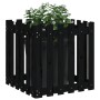 Planter box design made of solid black pine wood 60x60x60 cm by , Pots and planters - Ref: Foro24-832459, Price: 39,95 €, Dis...