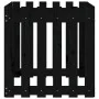 Planter box design made of solid black pine wood 60x60x60 cm by , Pots and planters - Ref: Foro24-832459, Price: 39,42 €, Dis...