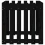 Planter box design made of solid black pine wood 60x60x60 cm by , Pots and planters - Ref: Foro24-832459, Price: 39,42 €, Dis...