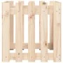 Pflanzgefäß mit Zaundesign massives Kiefernholz 50x50x50 cm von , Töpfe und Pflanzgefäße - Ref: Foro24-832452, Preis: 26,33 €...