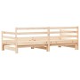 Ausziehbares Schlafsofa aus massivem Kiefernholz 80x200 cm von , Betten und Lattenroste - Ref: Foro24-836150, Preis: 188,40 €...