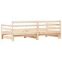Sofá cama nido madera maciza de pino 80x200 cm de , Camas y somieres - Ref: Foro24-836150, Precio: 185,38 €, Descuento: %