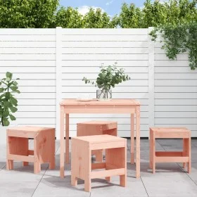 Juego de comedor para jardín 5 pzas madera maciza Douglas de , Conjuntos de jardín - Ref: Foro24-3157714, Precio: 212,22 €, D...