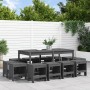 13-teilige Garten-Essgarnitur aus massivem Kiefernholz von , Gartensets - Ref: Foro24-3157723, Preis: 624,87 €, Rabatt: %