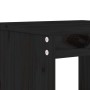 Garden table set and high stools 3 pieces black pine wood by , Garden sets - Ref: Foro24-3157737, Price: 211,34 €, Discount: %