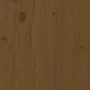 Garden table and 7-piece high stools set made of brown honey pine wood. by , Garden sets - Ref: Foro24-3157754, Price: 482,54...