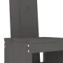 Garden set with table and high stools, 5 pieces, made of gray pine wood. by , Garden sets - Ref: Foro24-3157777, Price: 397,4...