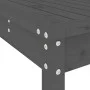 Garden set with table and high stools, 5 pieces, made of gray pine wood. by , Garden sets - Ref: Foro24-3157777, Price: 397,4...