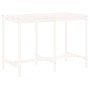 Garden table set and high stools 7 pieces white pine wood by , Garden sets - Ref: Foro24-3157782, Price: 586,91 €, Discount: %