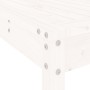 Garden table set and high stools 7 pieces white pine wood by , Garden sets - Ref: Foro24-3157782, Price: 586,91 €, Discount: %