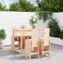 Garden table set and high stools 5 pieces solid pine wood by , Garden sets - Ref: Foro24-3157775, Price: 336,73 €, Discount: %