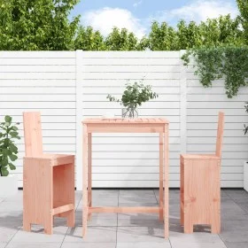 Garden table and chairs set, 3 pieces, solid Douglas fir wood by , Garden sets - Ref: Foro24-3157768, Price: 211,73 €, Discou...