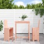Gartentisch und Stühle 3 Stk. Massivholz Douglasie von , Gartensets - Ref: Foro24-3157768, Preis: 214,44 €, Rabatt: %