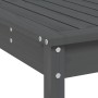 Hoher Gartentisch und Hocker 9 Stk. massives Kiefernholz grau von , Gartensets - Ref: Foro24-3157819, Preis: 707,29 €, Rabatt: %