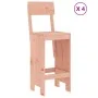 High table and 5-piece garden stools set made of solid Douglas fir wood by , Garden sets - Ref: Foro24-3157804, Price: 312,97...