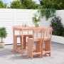 High table and 5-piece garden stools set made of solid Douglas fir wood by , Garden sets - Ref: Foro24-3157810, Price: 335,16...