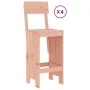 High table and 5-piece garden stools set made of solid Douglas fir wood by , Garden sets - Ref: Foro24-3157810, Price: 330,90...